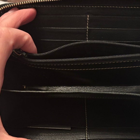 Gucci sherryline Black Leather Zip Wallet - Picture 10 of 17